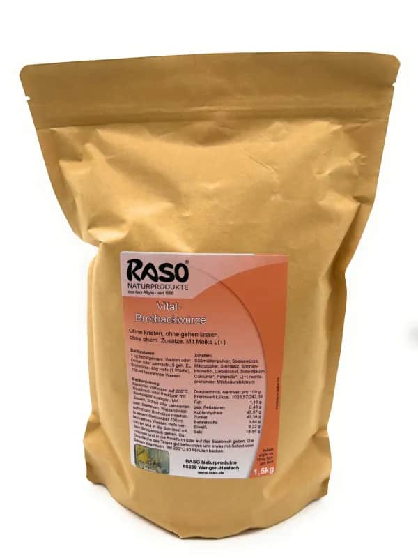 RASO Brotbackwürze - 600 g