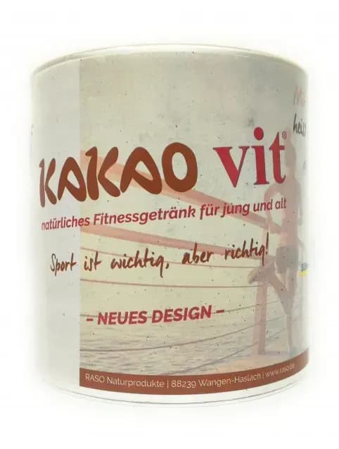 RASO KakaoVit mit Rohrohrzucker - 300 g Dose