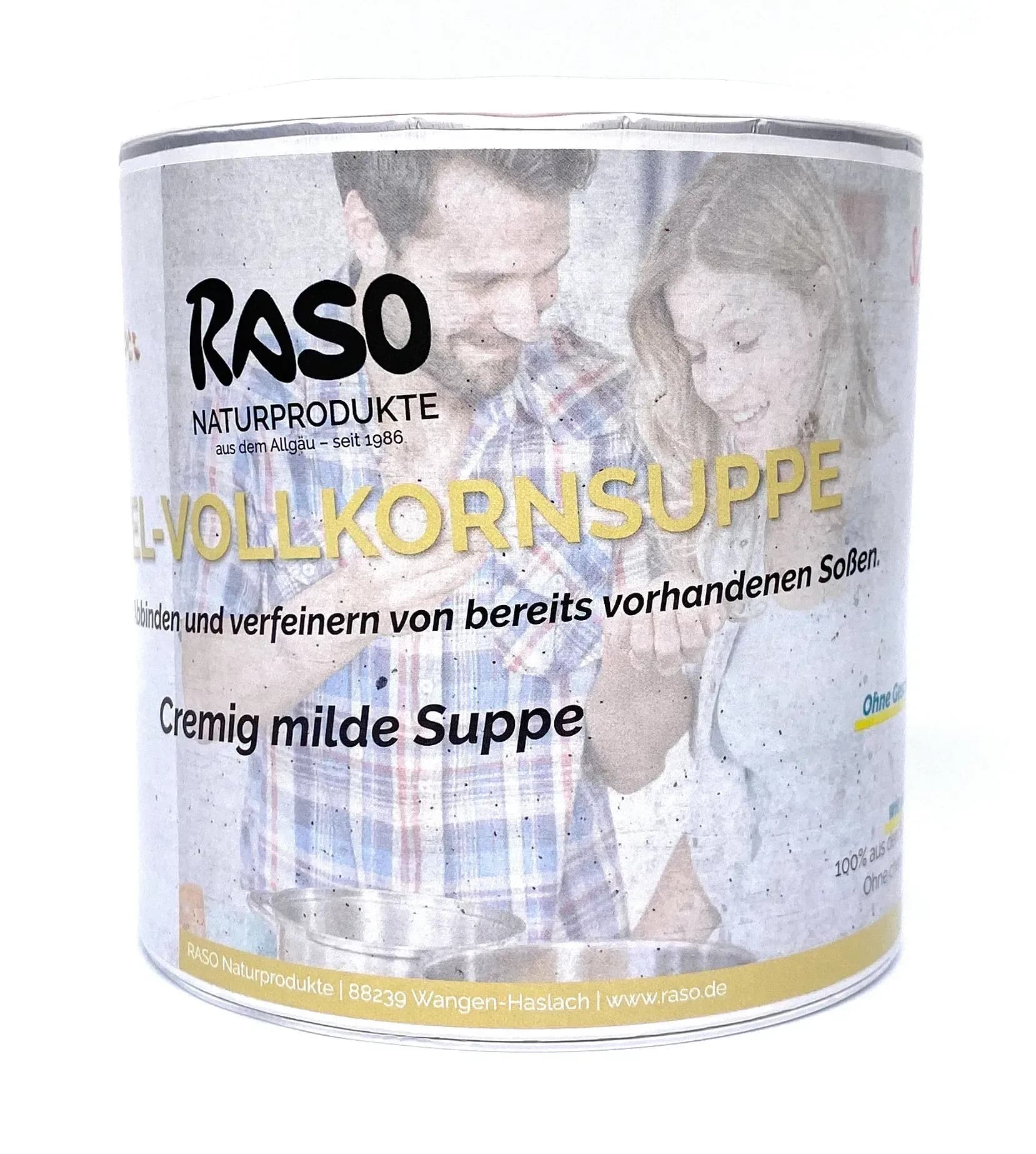 RASO Dinkel-Vollkornsuppe salzreduziert